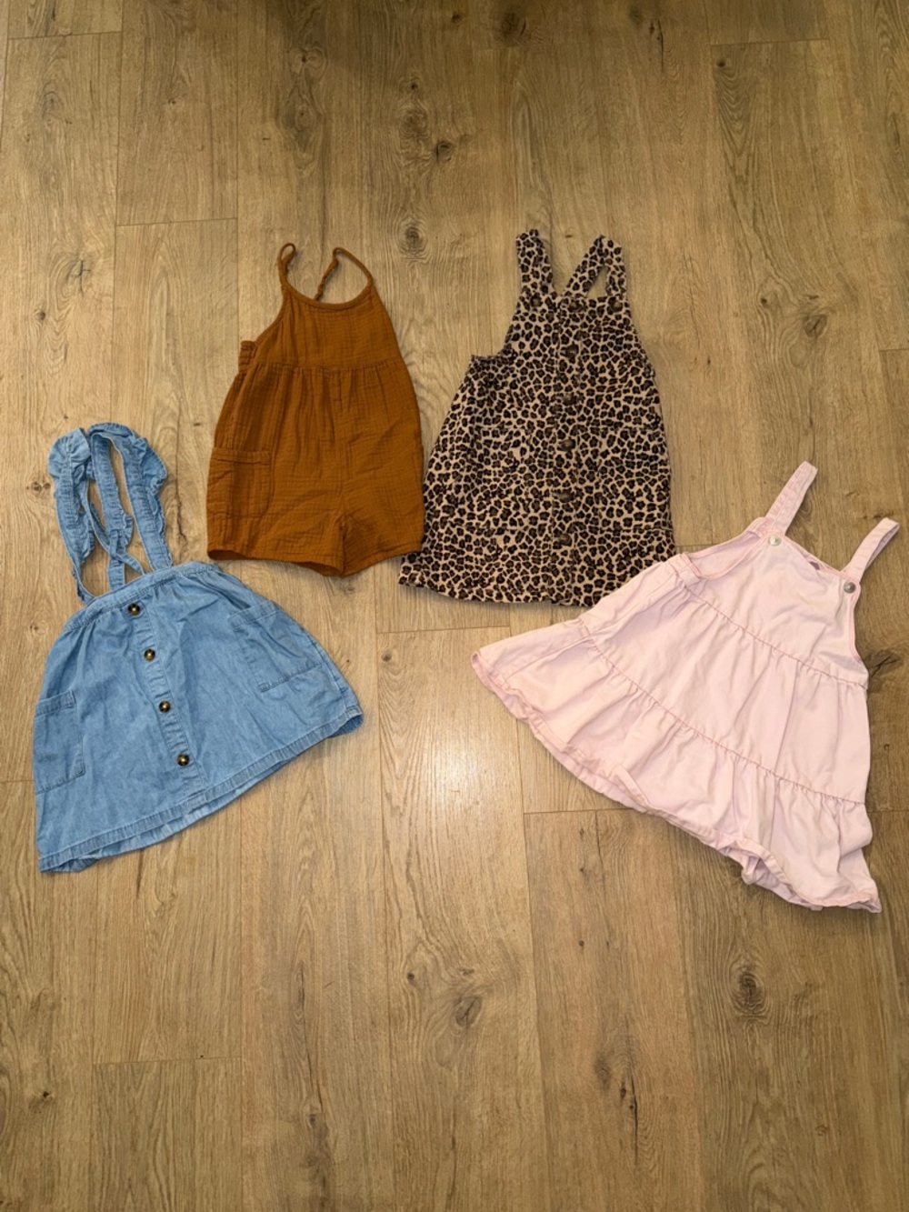 Old Navy Pink Ruffle Strap One-Piece